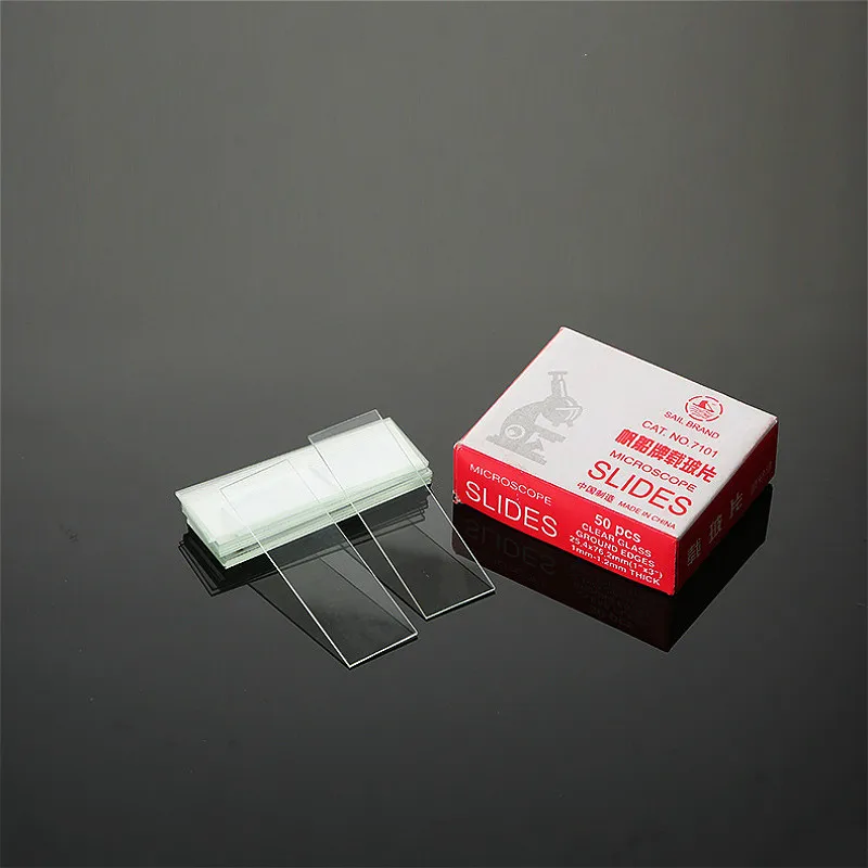 Микроскоп слайды с заземлением края микро стекло 25 4*76 2 мм (1 ''x 3'')
