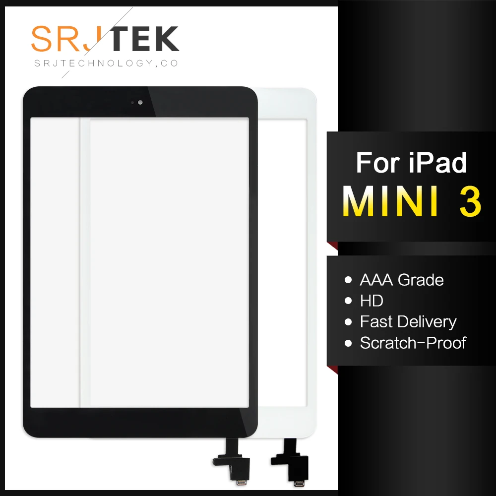 Сенсорный экран для iPad Mini 3 Mini3 A1599 A1600 A1601 7 9 сенсорный дигитайзер сенсор с разъемом