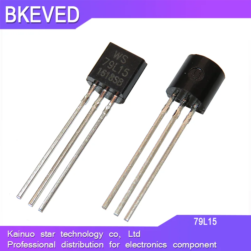 

50PCS 79L15 TO92 79L15 TO-92 L79L15 new voltage regulator IC