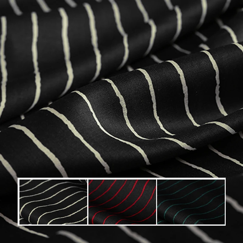 

Рубашка из рами, с принтом в полоску, ширина 140 см, 120 г/м, для лета и весны, рубашка, куртка, E1291