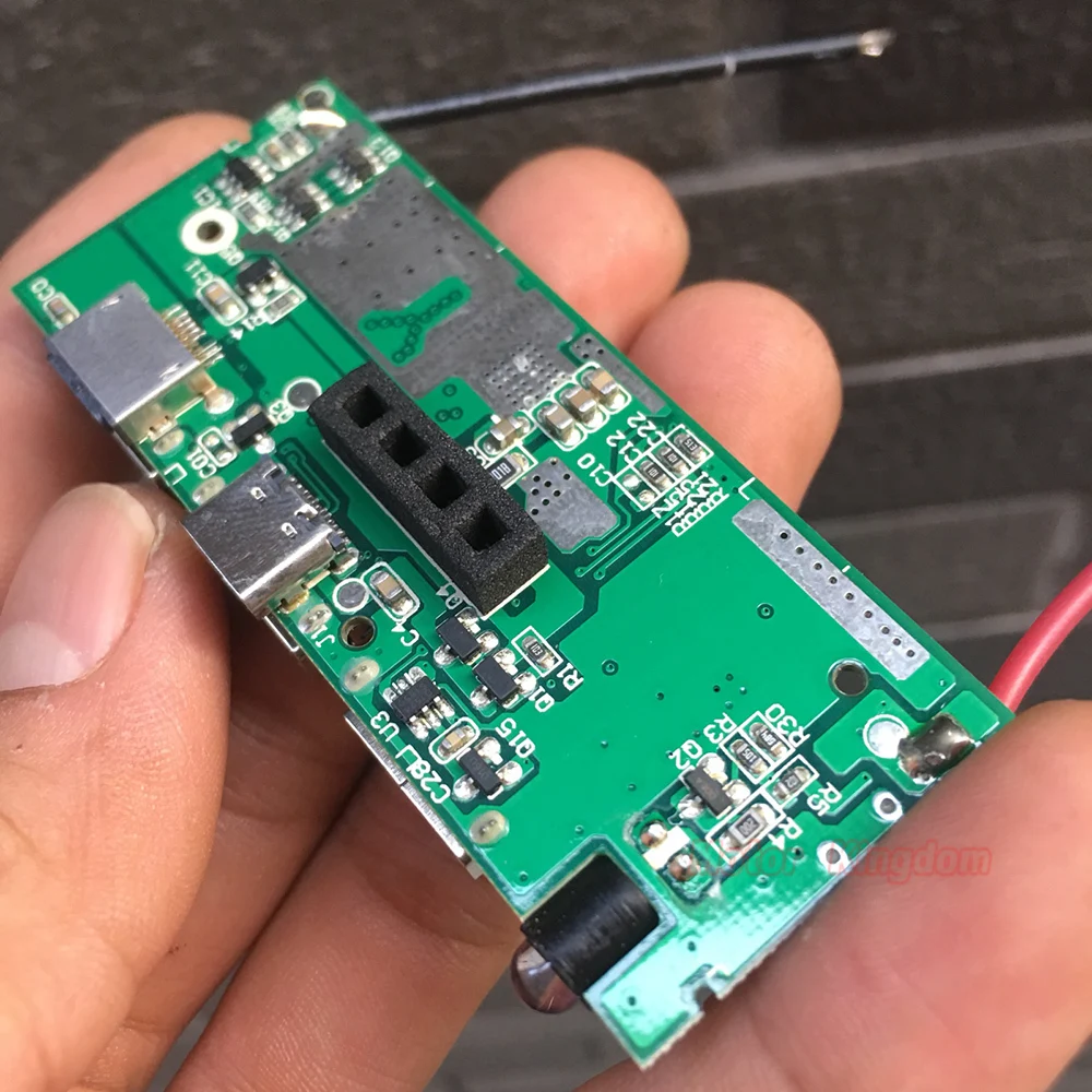 Двойная USB Type c QC 3 0 быстрая зарядная плата 5 в 6 9 12 В модуль быстрой зарядки для