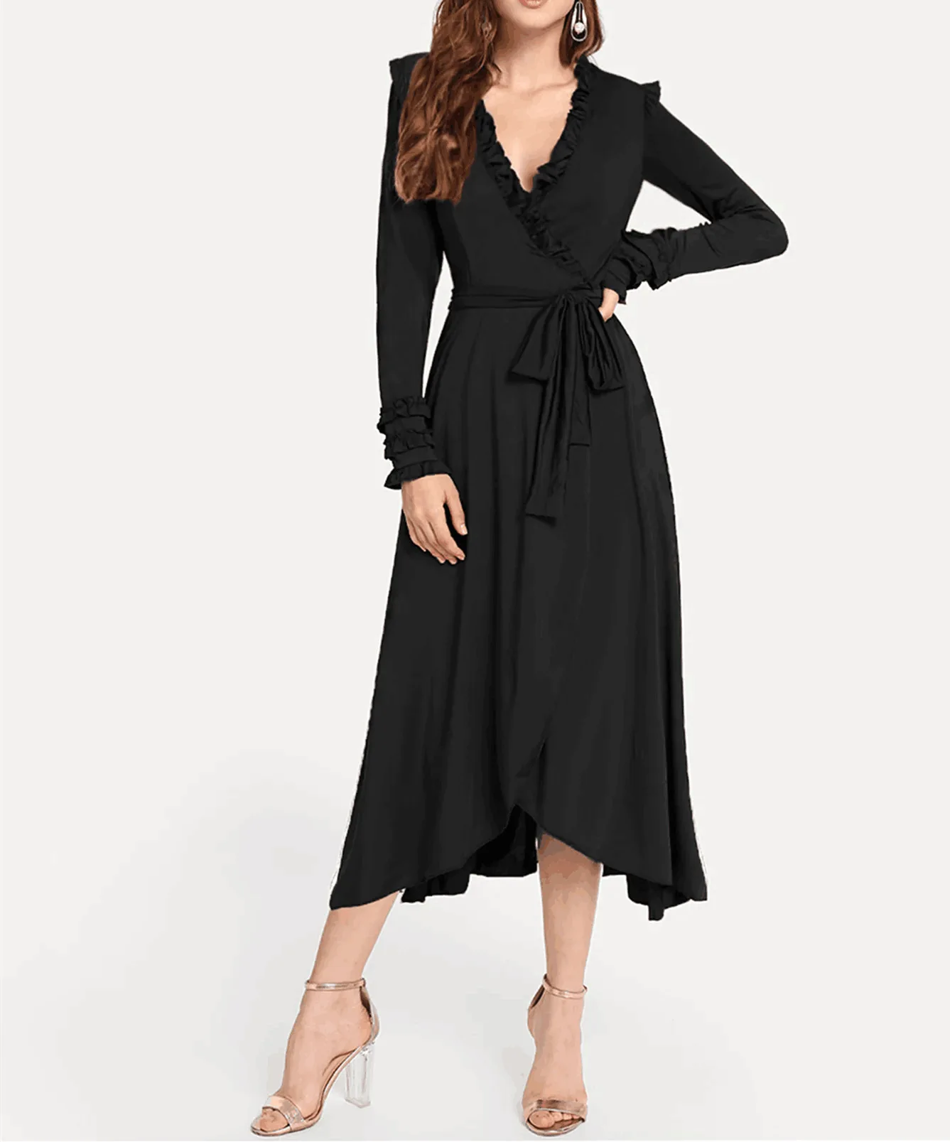 

Hot Selling Product European and American Women's Clothing Hot Sale European and American Fashion Ol Dress 6 Colors women dress