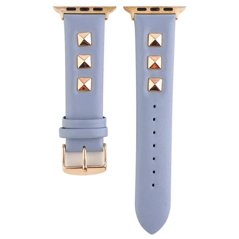 Ремешок для часов Apple Watch Band Series 5 4 3 2 1 дизайнерский роскошный кожаный браслет с
