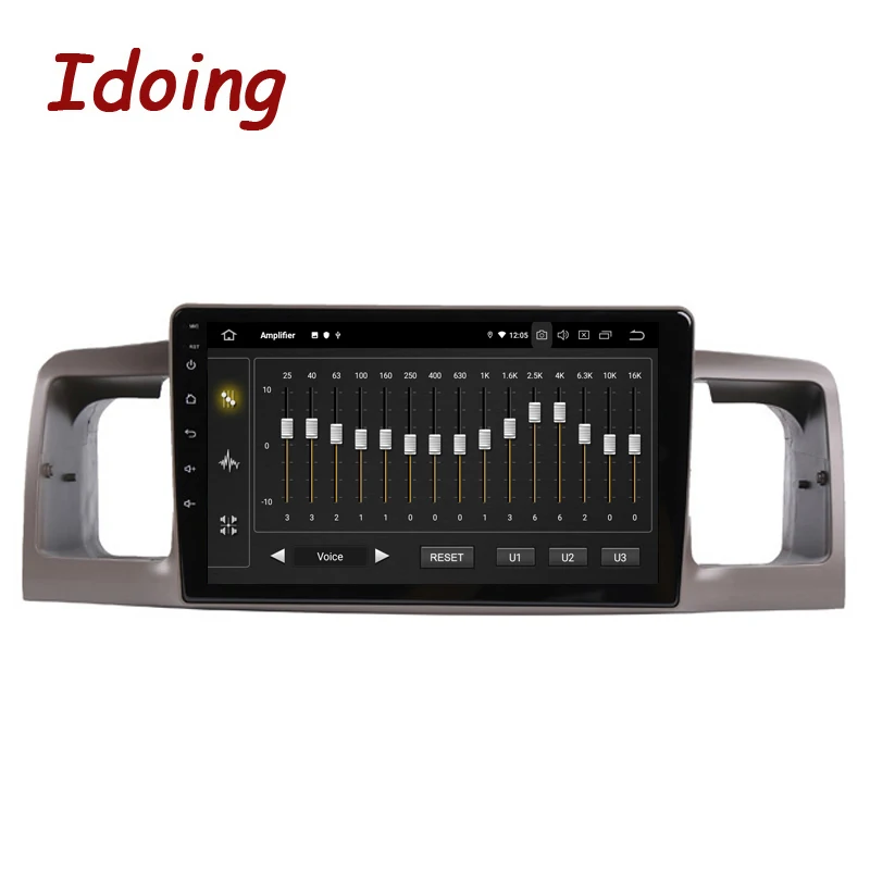 Idoing 9&quotPX6 Car Radio Player Android Auto For Toyota Corolla E130 E120 2000-2006 GPS Navigation Carplay Head Unit Plug And Play |