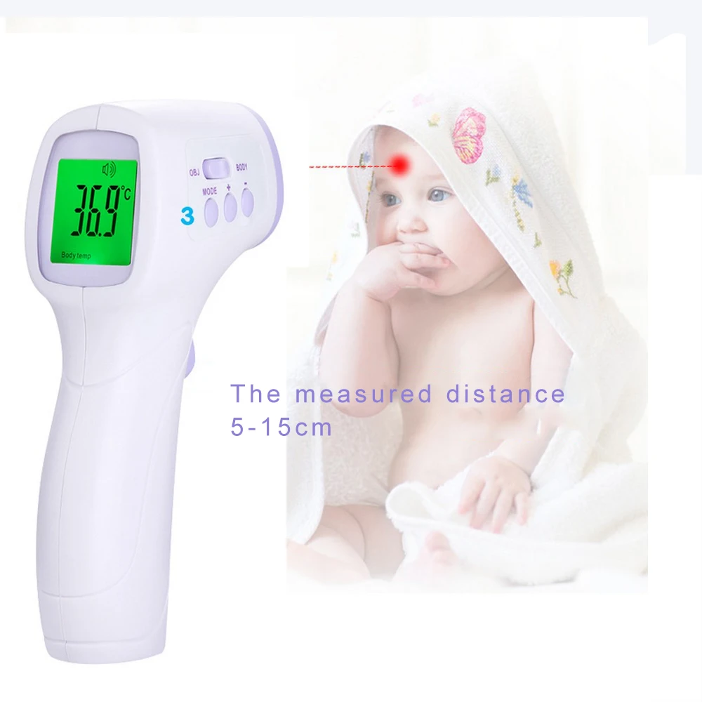 Цифровой Детский термометр инфракрасный для тела взрослых детей Torehead