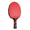 Professional Tennis Table Racket Short Long Handle Carbon Blade Rubber With Double Face Pimples In Ping Pong Rackets With Case 5