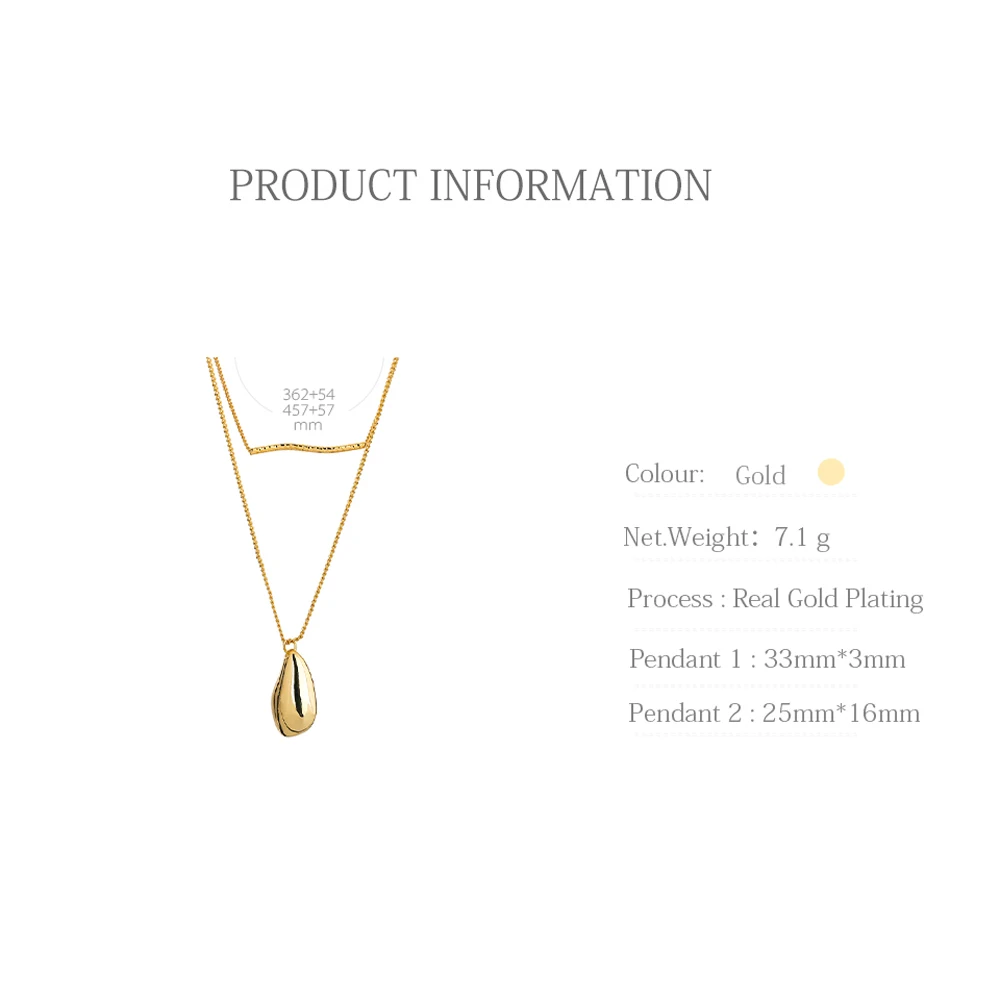 Yhpup модная разноцветная Слои геометрические кулоны ожерелья для женщин