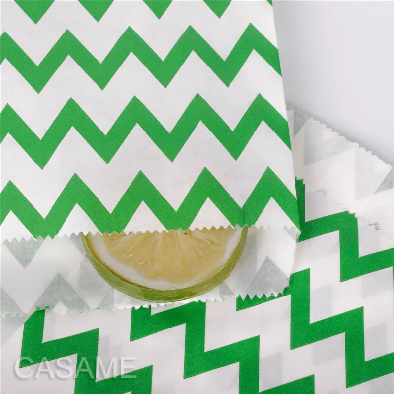 Пакеты из крафтовой бумаги 25 шт. Золотые полоски свадебный подарок товары для дня