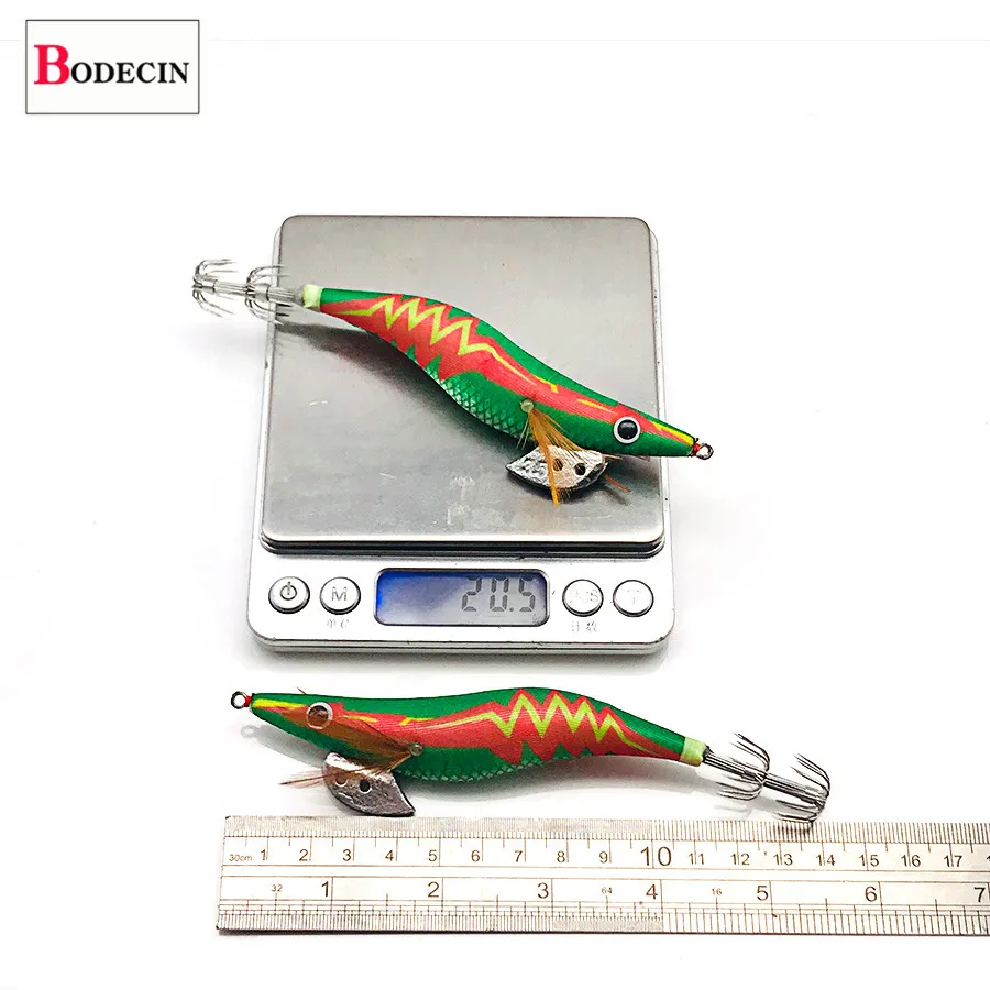 Cuttlefish Кальмар джиг/крючок светящаяся твердая искусственная приманка деревянная