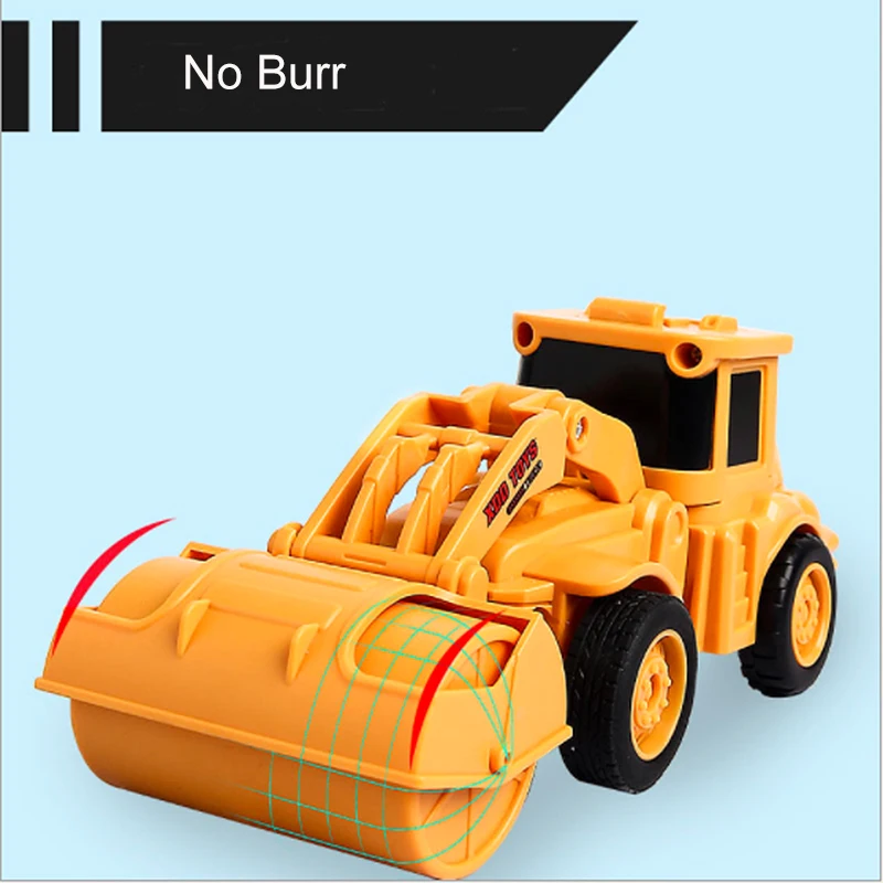 Цельнокроеная Миниатюрная модель автомобиля деформирующего двигателя