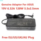 Натуральная A11-120P1A 19V 6.32A 120W AC Мощность адаптер для ноутбука ASUS серии ROG игровой ноутбук Зарядное устройство PA-1121-04 ADP120-RH D ADP-120RH B
