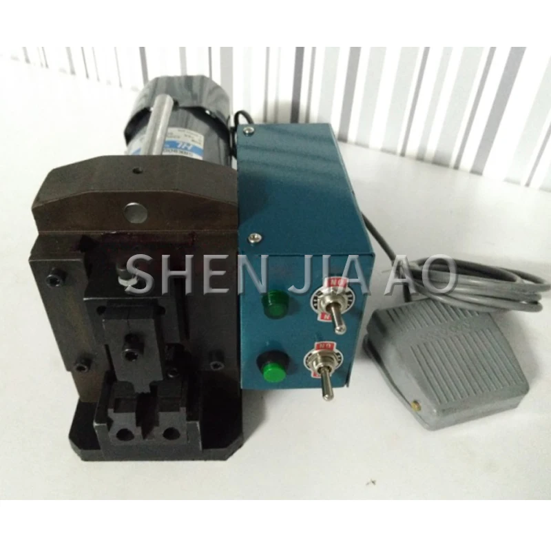 1PC Cable Connector Crimping Machine Crystal Head Network Telephone Line PC Crimp 220V |