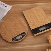 new product manufacturers hot sale electronic kitchen scale high precision kitchen scale 5kg bamboo chopping block processable