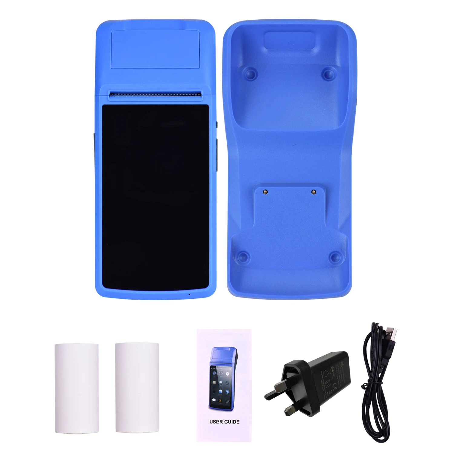 Aibecy принтер PDA беспроводной Android POS все в одном Ручной терминал оплаты чековый с 5