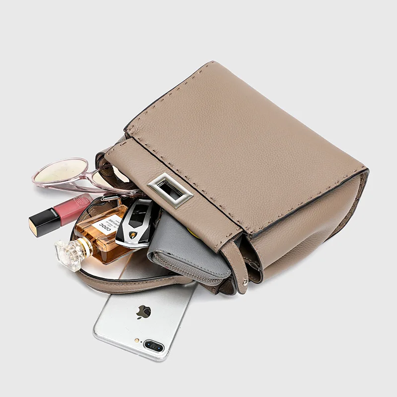 

2021 High-quality First Layer Cowhide Imported TOGO Small Leather Bag Kitten Bag Handbag Shoulder Messenger Bag Female Bag
