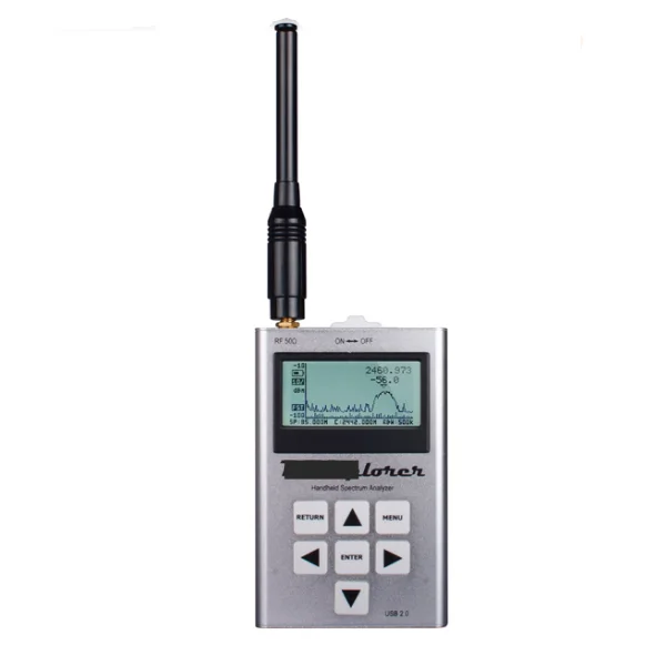 

ISM Combo Handheld Digital Spectrum Analyzer LCD Display 240-960 MHz 2.35-2.55 GHz 113*70*25mm High Capacity