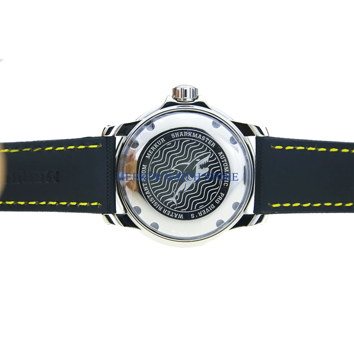 MERKUR винтажные часы Diver сапфир ралли рамка стекло C3 Супер светящаяся Акула мастер Япония движение 200 м WR Военный Спорт