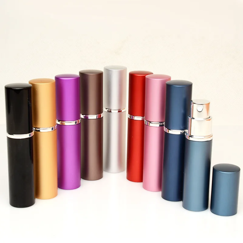 6 мл мини флакон духов многоразового с распылителем Портативный Алюминиевый