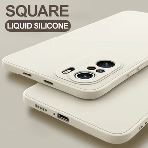 poco f3 pocof3 poco f 3 pro case square liquid silicone soft phone cover for xiaomi poco f3 pro poco f 3 pro poco f3pro pocof3 free global shipping