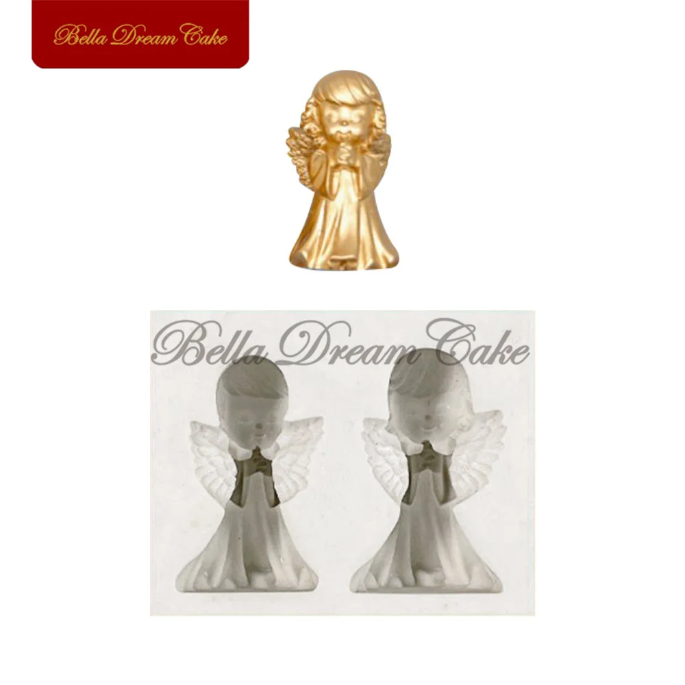 Силиконовая форма для украшения торта Ангел | Дом и сад