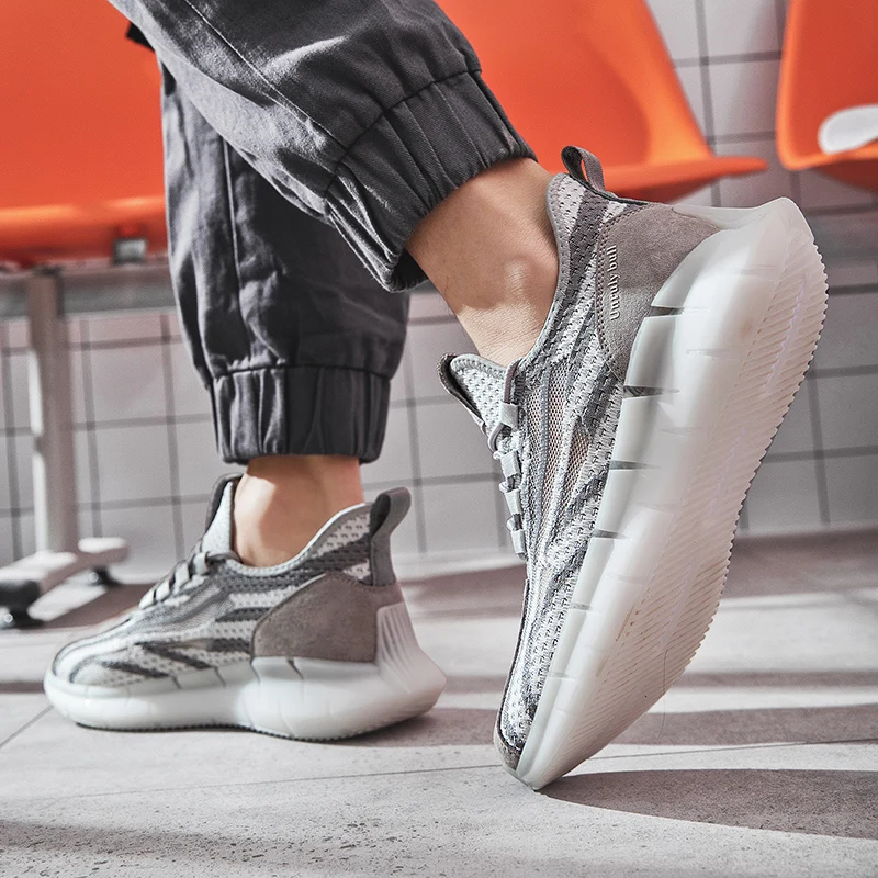 

Sapatilhas Masculino Zapatos Transpirables Hombre Men's Breathable Mesh Shoes Trainers For Men Sneakers Casual