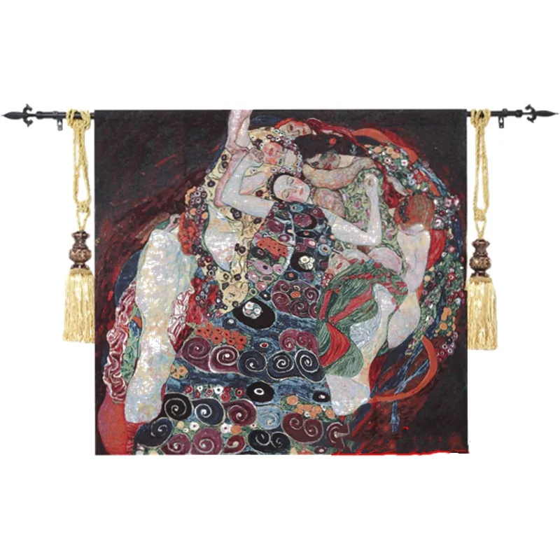 Климт Адель известная картина девственницы Изысканные домашние текстильные