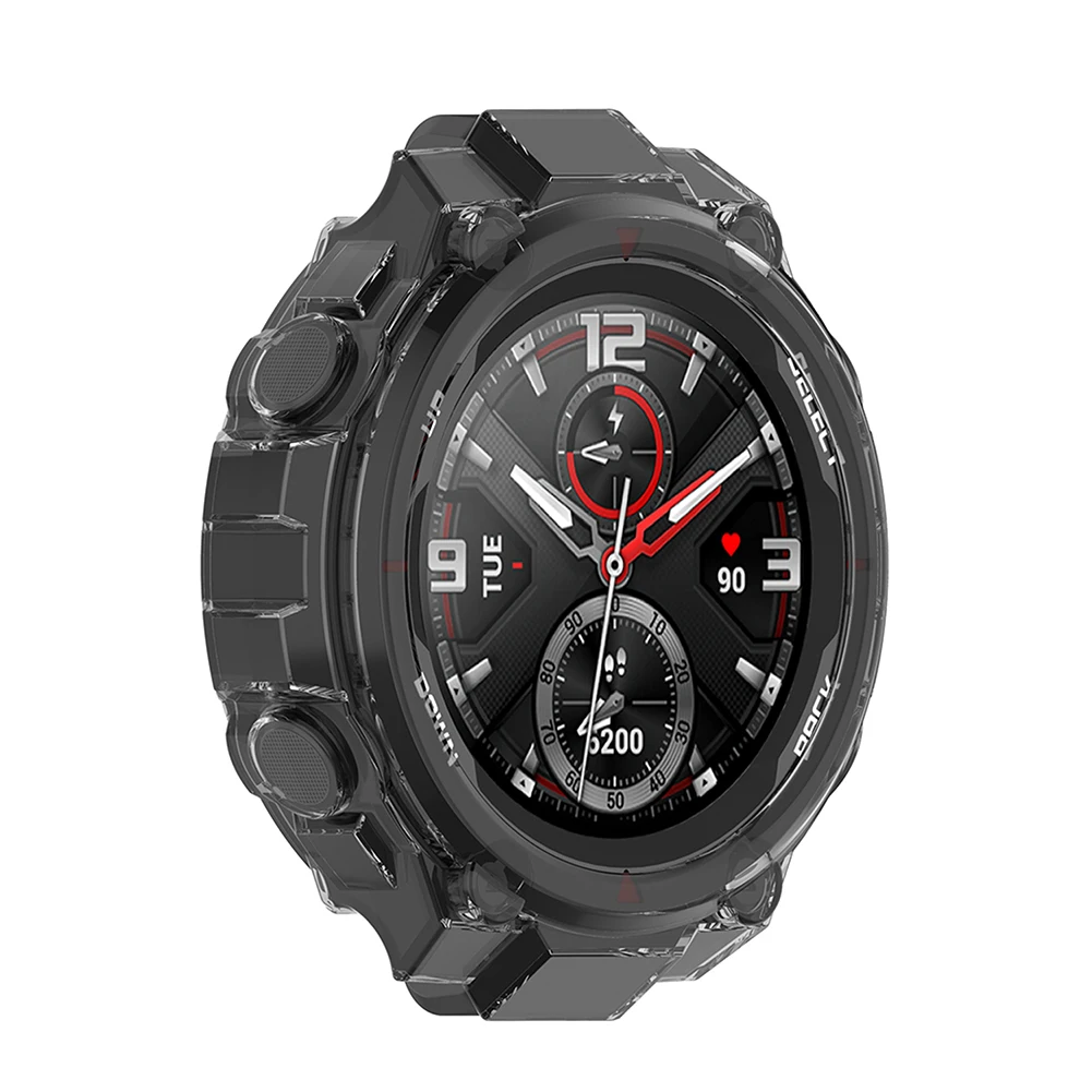 

Watch Case for Huami Amazfit T-Rex Soft TPU Protective Cover Shell Bumper Frame Protector Bracelet Accessories
