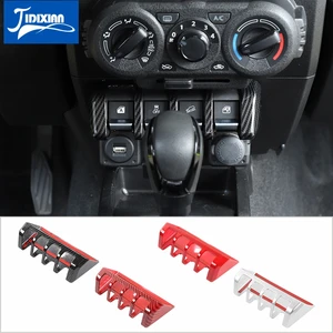 Автомобильные наклейки JIDIXIAN для Suzuki Jimny, 2019 + кнопка подъема окна автомобиля, крышка Dcoration, аксессуары для Suzuki Jimny, 2019 +