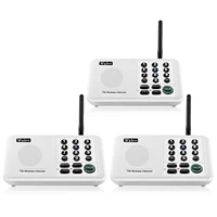 wuloo intercoms wireless for home 5280 ft range 10 channel wireless intercom system for home house business office communication