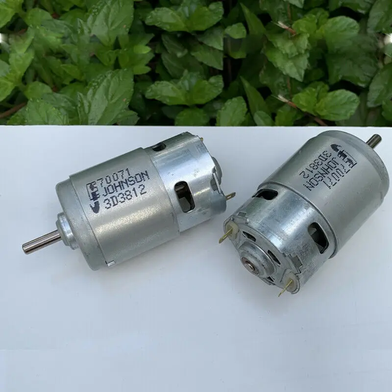 JOHNSON DC 775 двигатель 12В высокого качества-20V Высокая Скорость угольные щетки 18V 70071