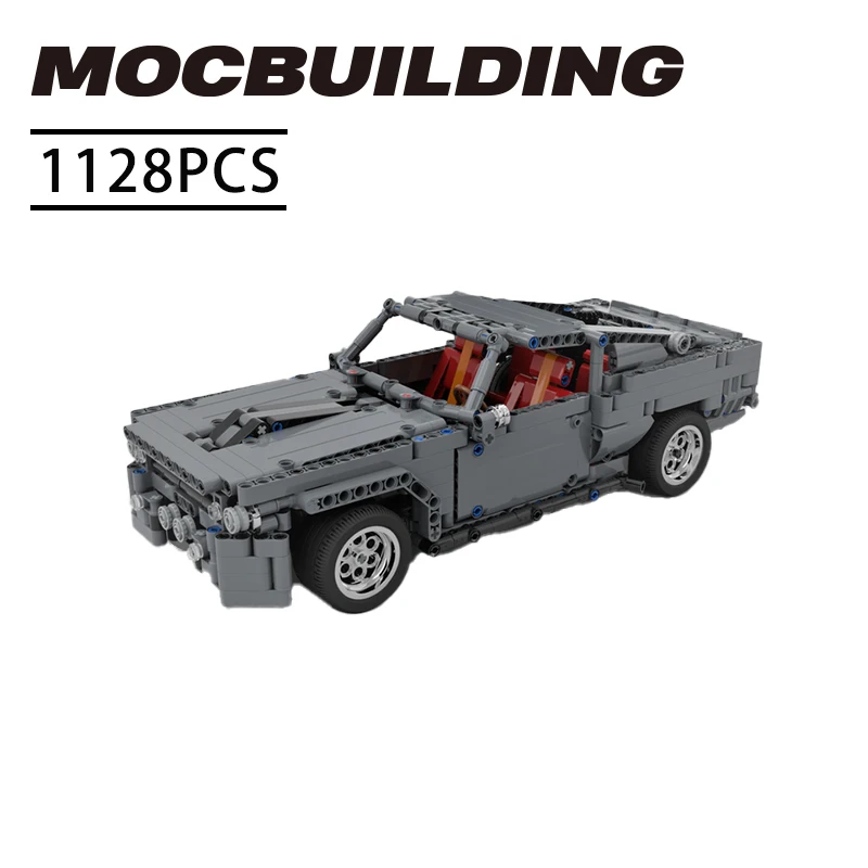 

High-tech Speed crown vehicle MOC Shelby GT500 "Eleanor" Super car Bricks set model Toy gift
