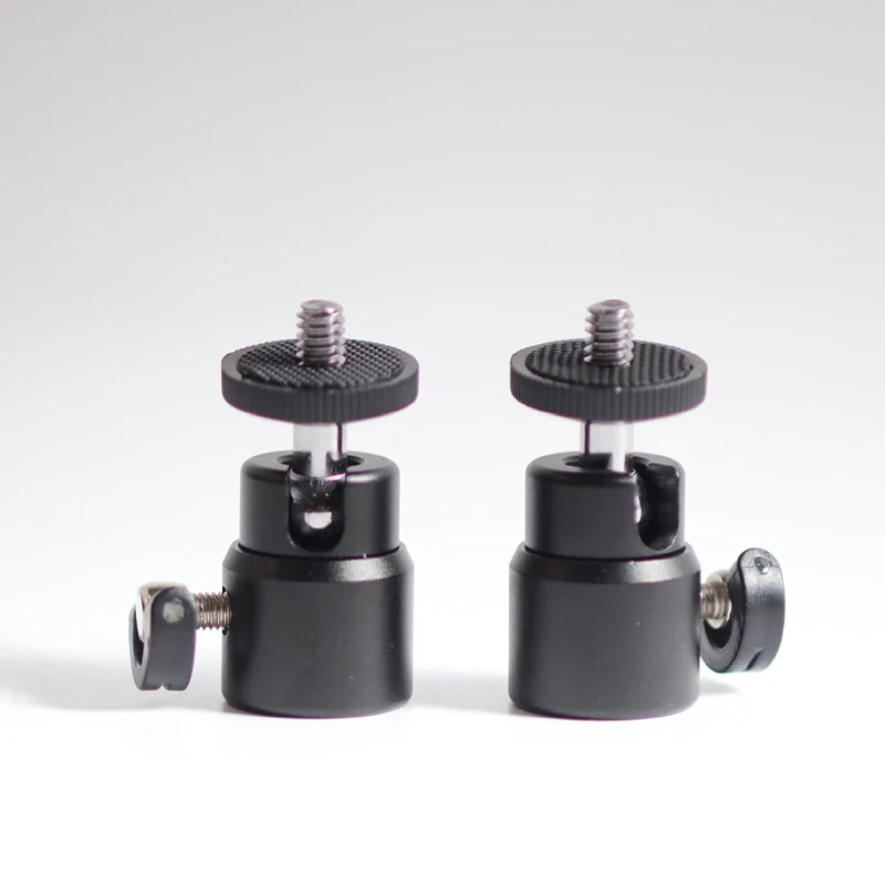 1шт. Шаровая головка для камерного штатива, держатель для светодиодного света, вспышки, кронштейн, крепление, 1/4 адаптер горячей обуви