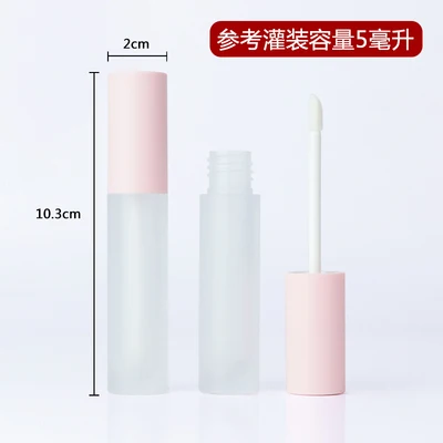 

10/30/50 шт в наборе, 5g матовый прозрачный розовый акриловые блеск для губ трубка пустой Макияж для губ глазури трубка Косметика многоразовый к...