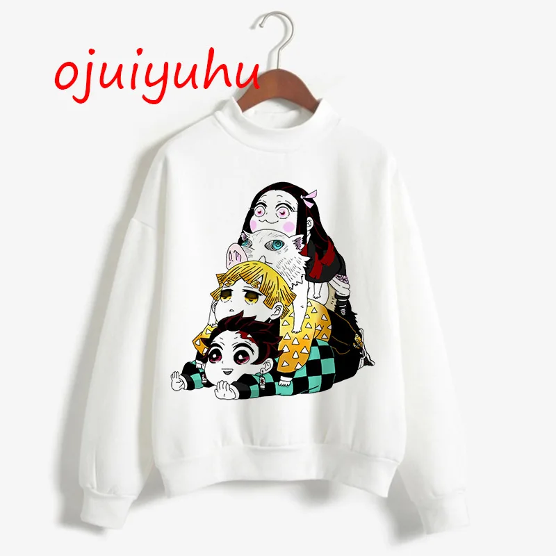 

Толстовка мужская с капюшоном, японское аниме, рассекающий демонов, милый мультяшный стиль киметсу-нет-айба, стиль Харадзюку, уличная одежд...