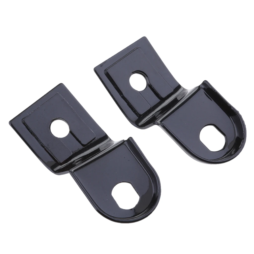 Front/Rear Turn Signal Fork Clamps Shock Bracket Relocater Holder - Black | Автомобили и мотоциклы