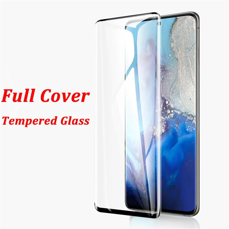 Изогнутое закаленное стекло 9D для Samsung Galaxy S10 S9 S8 Plus Note 10 lite S10e 5G S7 edge защитная