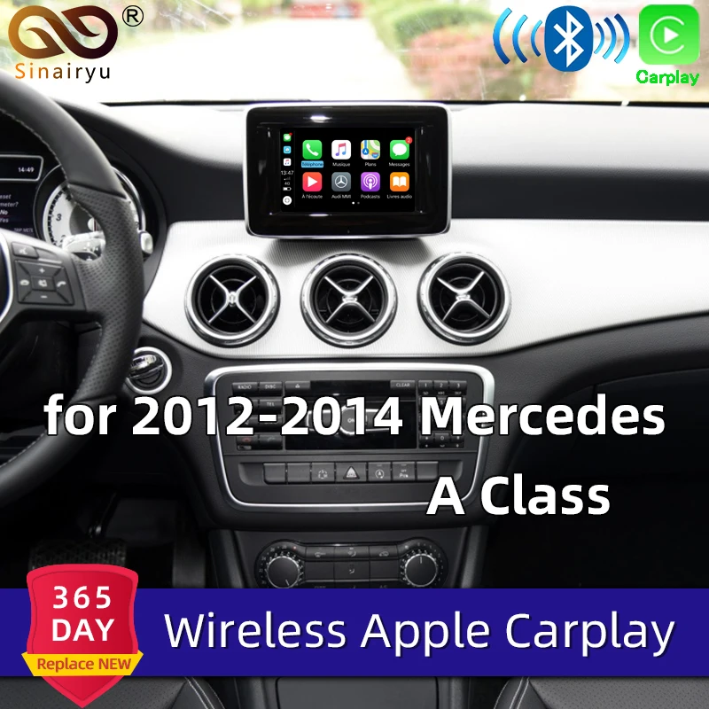 Sinairyu Wifi Беспроводная Автомагнитола Mercedes B class W246 NTG4.5/4 7 2011-2014 Apple автомобильная