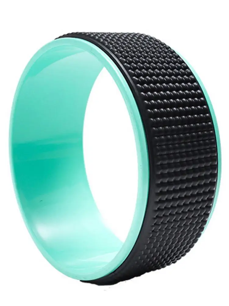 Массажное колесо для йоги полипропиленовое роликовое расслабления мышц спины