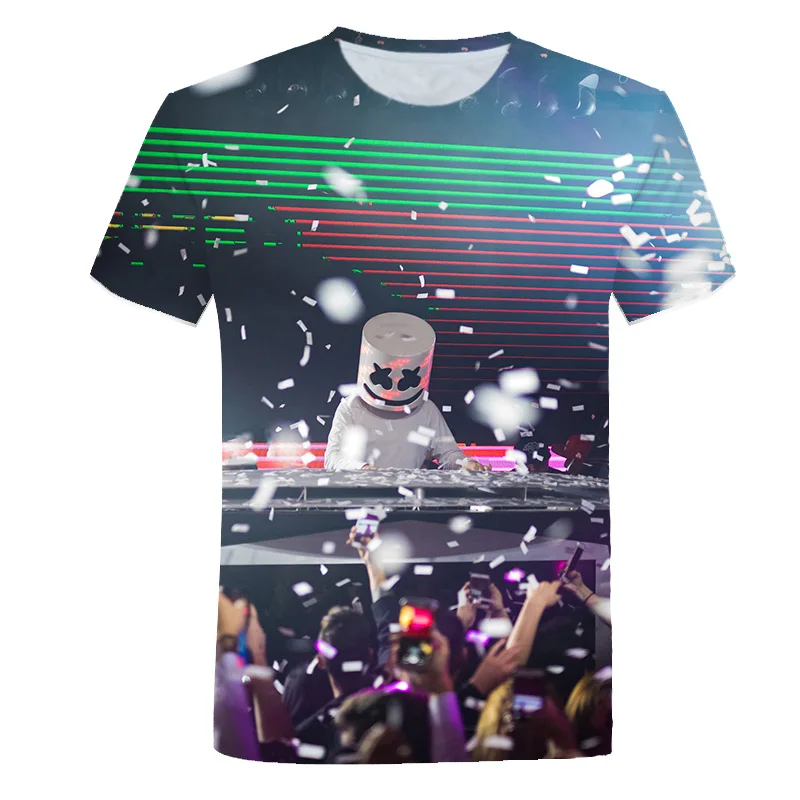 

New Fashion Men's T-Shirt Summer Men's And Women's Hip-Hop Streetwear T-Shirt Casual Round Neck Harajuku Boy Cool Clothes