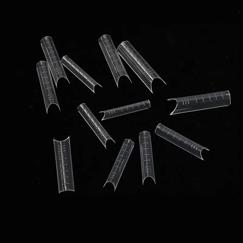 120 шт Кристалл ногтевые листы накладные ногти с быстрой фототерапии украшением в