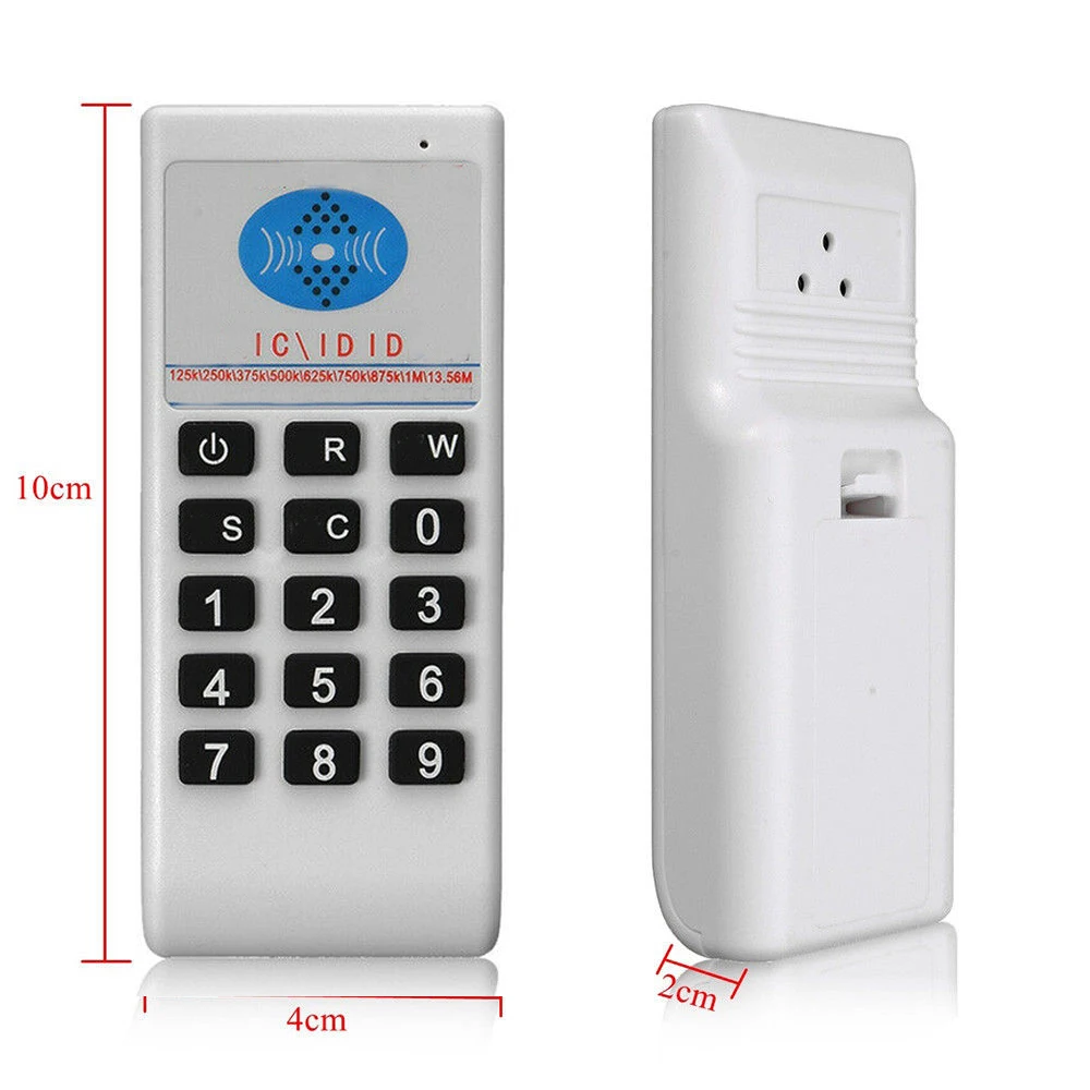Портативная частота 125 кГц-13 56 МГц Копир Дубликатор Cloner RFID карта NFC IC считыватель и