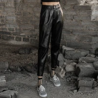 new fashion real sheep leather pants bp28 free shipping one piece promotion