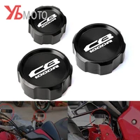 for honda cb1000r cb 1000r 2009 2014 2015 2016 motorcycle front and rear fluid reservoir cover mater cylinder cap