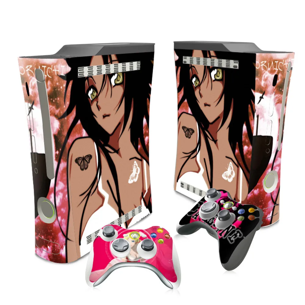 Легко устанавливаемая Виниловая наклейка для Microsoft Xbox 360 оригинальные зеркальные