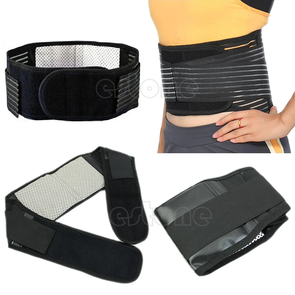 1 шт. магнитное тепло талии терапия пояс скобка для облегчения боли нижней части