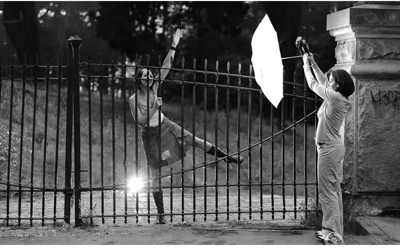 Godox 3" 84 см мягкий белый диффузор для студийной фотографии полупрозрачный зонт для студийной вспышки стробоскопического освещения