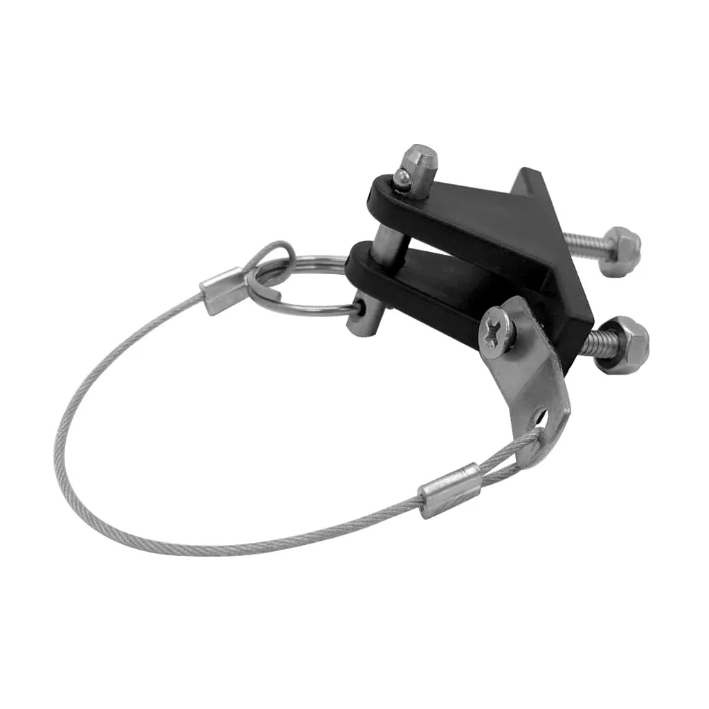 

Durable Nylon Deck Hinge with Stainless Steel Quick Release Pin Lanyard for Kayak Slide Rail Anchor/Marine Boat Bimini Top