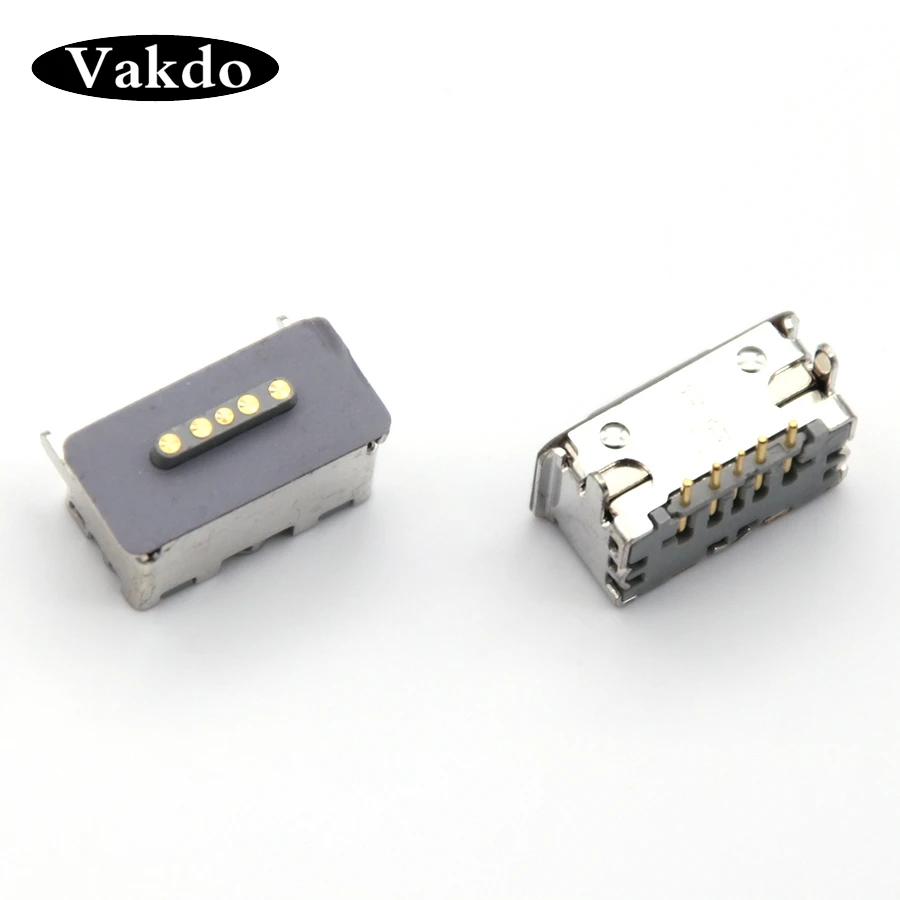 1 шт. 5Pin разъем питания постоянного тока для Apple MacBook Pro A1278 A1286 A1287|Компьютерные