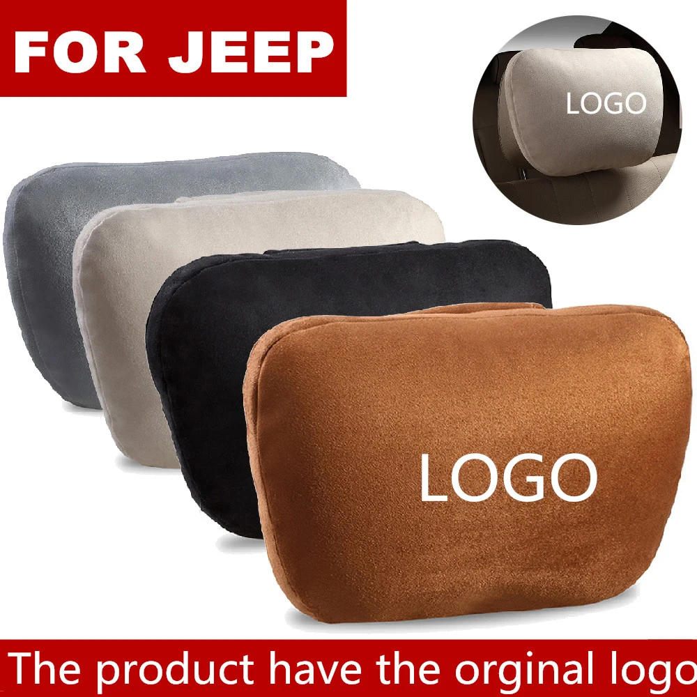 Супер мягкий замшевый чехол для подголовника автомобиля подушка шеи сиденья