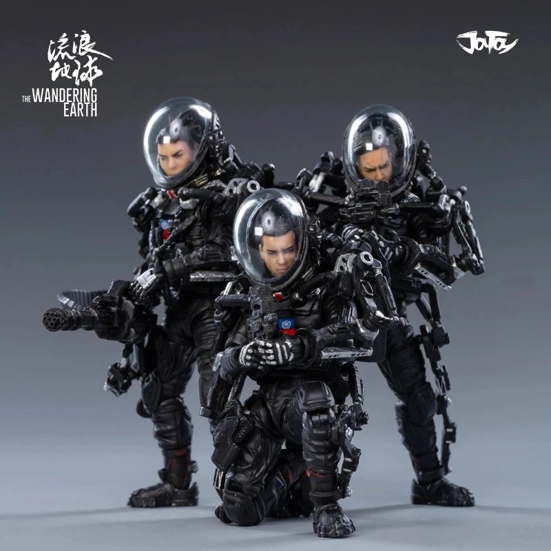 

3 шт., экшн-фигурки солдатиков, JOYTOY 1/18 JT0388 The Wonder Earth